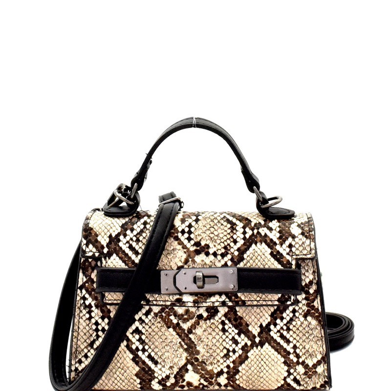 carvela snake print purse